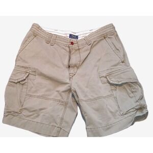 Polo Ralph Lauren Cargo Shorts Men's Sz 36 Classic Chino Pockets Outdoor Utility